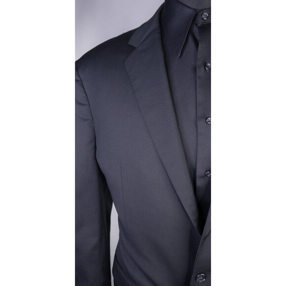 Joseph Abboud Solid Sz 46L REDA Wool Suit Coat Jacket Blazer Two Button EUC - Picture 6 of 14